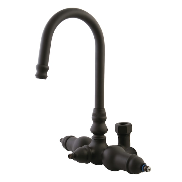 Tub Faucet Body, Oil Rubbed Bronze, Wall; Deck